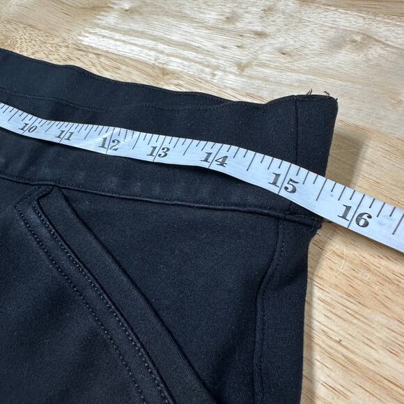 Spanx NWT The Perfect Pant Black Ponte Slim Straight Size L 20254R Elastic Waist - Picture 11 of 13